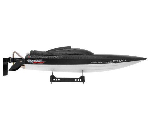 Barca cu telecomanda iUni FT011 High Speed Racing Flipped Boat, Negru